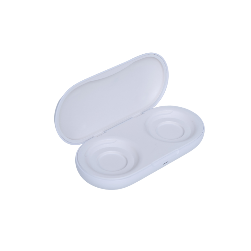 Softmoshi S1 Wearable Ultrasound Massager for Deep Muscle Relief (Pearl White)