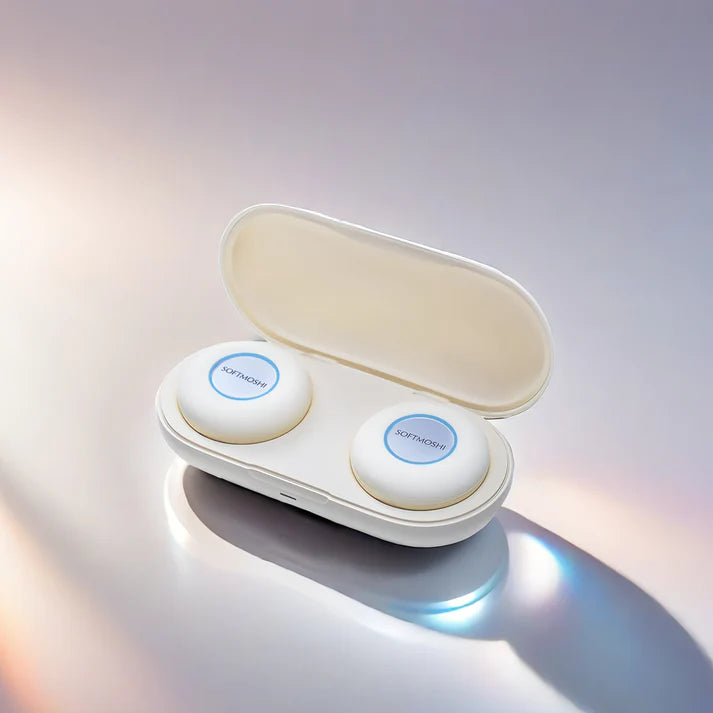 Softmoshi S1 Wearable Ultrasound Massager for Deep Muscle Relief (Starlight)